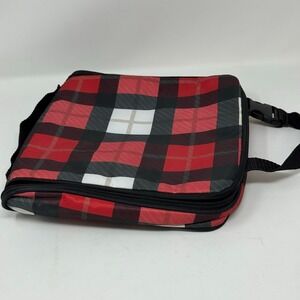 Plaid Hanging Travel‎ Toiletry Cosmetic Makeup Bag Organizer Case Thirty One
